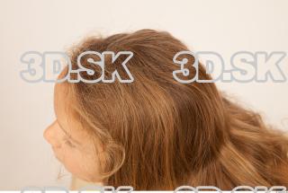 Hair texture of Lon 0007